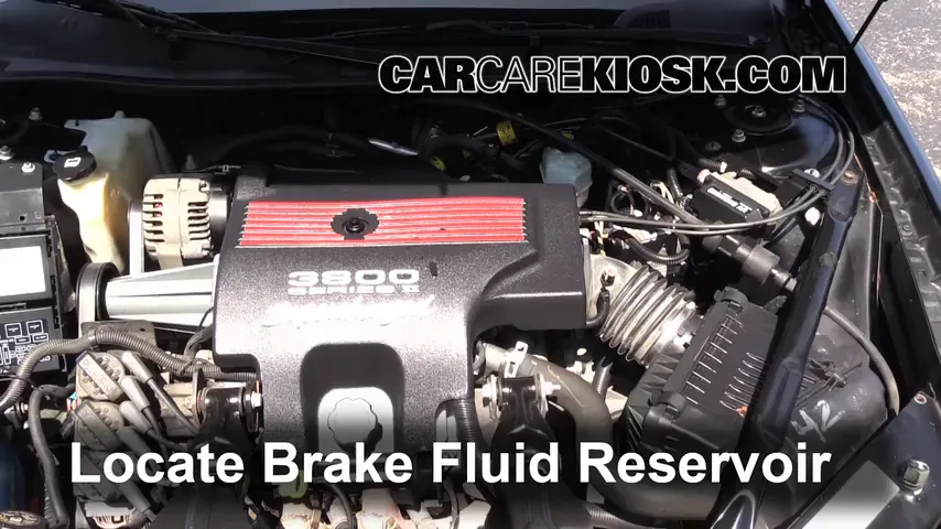 2004 Chevrolet Impala SS 3.8L V6 Supercharged Brake Fluid